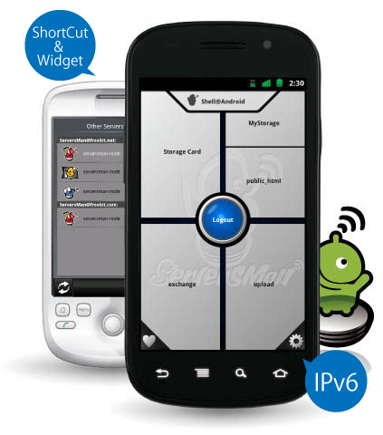 ServersMan@Android 4.1ベータ